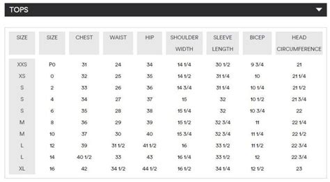 armani exchange blazer size chart.